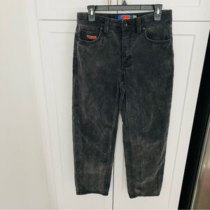 Empyre boys pants size 27 black jeans corduroy